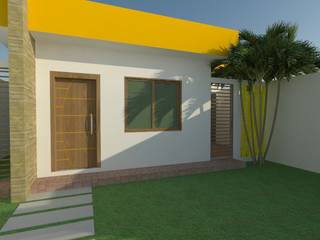 Projeto Residencial - MC, LEMA Arquitetura e Engenharia LEMA Arquitetura e Engenharia Single family home Bricks