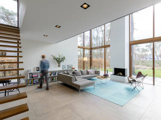 Villa Kerckebosch, Zeist, Engel Architecten Engel Architecten Modern Living Room