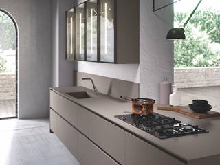 MOKA BY PEDINI, ARTE CUCINE/ PEDINI SAN ANGEL ARTE CUCINE/ PEDINI SAN ANGEL Nhà bếp phong cách tối giản Gỗ Wood effect