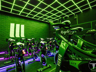 TRIIIBU Fitness Boutique, HARO SPACE DESIGN HARO SPACE DESIGN Modern gym