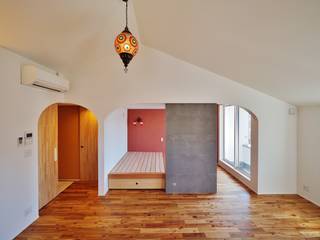 荒川の複合住宅, ユウ建築設計室 ユウ建築設計室 Small bedroom