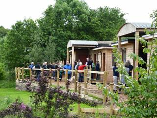 Outposts Somerset - Open Launch Day, Building With Frames Building With Frames Wooden houses Wood