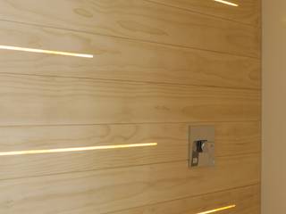 Integrated Led Decking, Led Lighting SD Led Lighting SD Modern bathroom Wood Wood effect