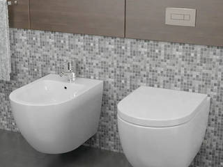 Ristrutturazione Bagno, GiordanoShop GiordanoShop Modern bathroom Ceramic