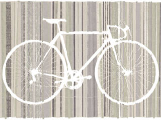 BICYCLE TRACE, Tecnografica Tecnografica Dinding & Lantai Modern