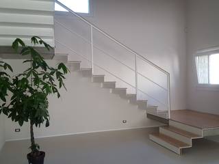 TuscanBuilding - Studio tecnico di progettazione Stairs Iron/Steel Wood effect
