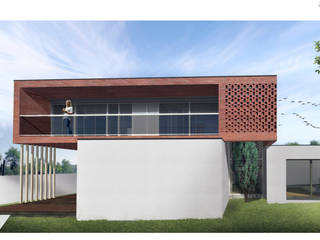 Moradia Unifamiliar - Guimarães, ARQUITECTOSRT ARQUITECTOSRT Villas