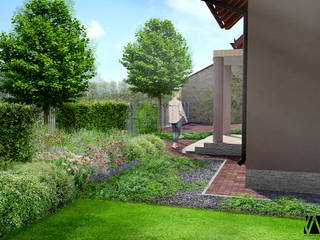 projekt ogrodu_Wołowice, kART LANDSCAPE DESIGN kART LANDSCAPE DESIGN