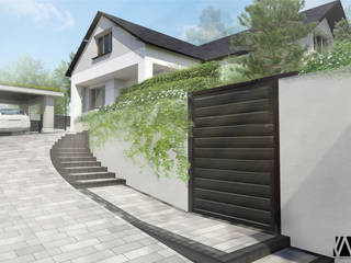 projekt ogrodu_Bochnia, kART LANDSCAPE DESIGN kART LANDSCAPE DESIGN