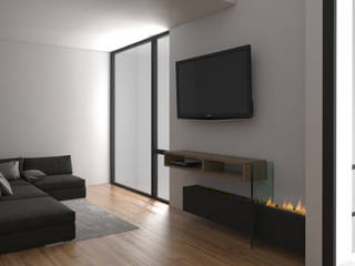 Mobiliario depto 150, PLARIST PLARIST Media room Marble