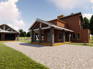 VIVIENDA UNIFAMILIAR, INNOVA INNOVA Pergola Laterizio