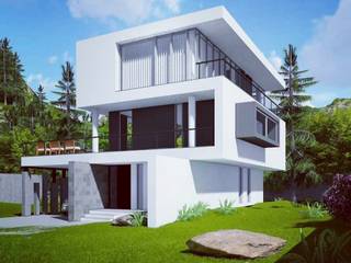 La casa de Lucho en Yerbabuena, Smart Investment Group Smart Investment Group Passive house Reinforced concrete White