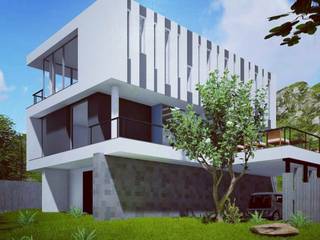 La casa de Lucho en Yerbabuena, Smart Investment Group Smart Investment Group Dom wielorodzinny Beton
