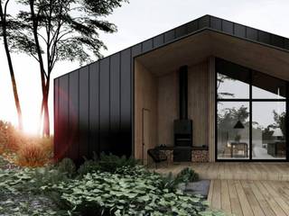 Un paraíso rural cerca a Bogotá, Smart Investment Group Smart Investment Group Log cabin Solid Wood Black