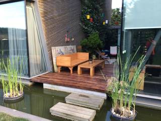 Zekeriyaköy, deck & mobilya uygulama, tetradecor tetradecor Akdeniz Balkon, Veranda & Teras