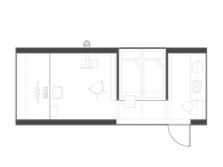 Einsiedelei im märkischen Sand: Lichtbildatelier, DILL . Architektur & urbane Aesthetik DILL . Architektur & urbane Aesthetik Skandinavische Arbeitszimmer Holz Holznachbildung