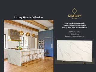 Island, KIMWAY STONE INDUSTRY SDN BHD KIMWAY STONE INDUSTRY SDN BHD 아시아스타일 주방 석영