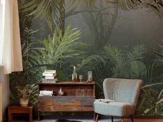 Dschungel-Tapete "CedarBay", Gaedke Tapeten Gaedke Tapeten Tropische Wohnzimmer Mehrfarbig