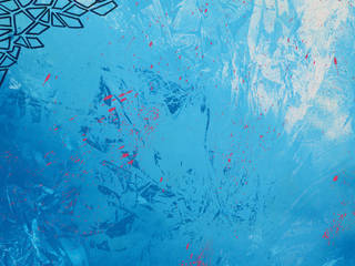 ABVA: STREET ART Decorative Panels, Tecnografica Tecnografica Tường & sàn phong cách hiện đại Blue