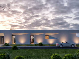 CASA PCS1- Moradia em Tavira - Projeto de Arquitetura, Traçado Regulador. Lda Traçado Regulador. Lda Villa Taş