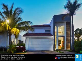 Casa Vista Lagos, Excelencia en Diseño Excelencia en Diseño منزل عائلي صغير White