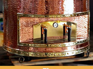 Copper Pizza Oven, Dome Ovens® Dome Ovens® Moderne keukens