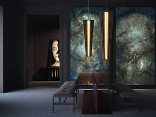 STARDUST Decorative Panels, Tecnografica Tecnografica Moderne muren & vloeren Blauw