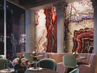 ANDROMEDA Decorative Panels, Tecnografica Tecnografica Tường & sàn phong cách hiện đại Multicolored