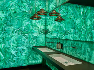 MALACHITE EMERAUD Decorative Panels, Tecnografica Tecnografica Tường & sàn phong cách hiện đại Green