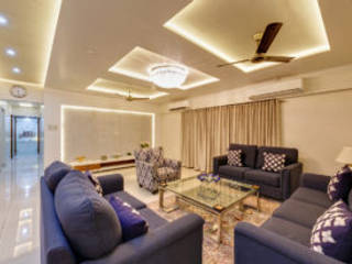 Living Rooms, Nerlekar & Associates Nerlekar & Associates 现代客厅設計點子、靈感 & 圖片