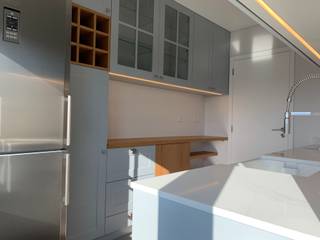 Cozinhas modernas por CSR Moderno