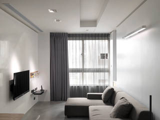 青禾, 形構設計 Morpho-Design 形構設計 Morpho-Design Modern Living Room