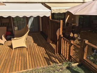 homify Moderner Garten Holz Holznachbildung Zäune und Sichtschutzwände