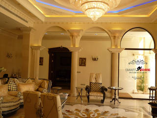 فيلا سكنية المملكة العربية السعودية (الرياض), smarthome smarthome Klasyczny salon