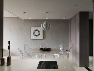 冠德中研, 形構設計 Morpho-Design 形構設計 Morpho-Design Salas de jantar modernas