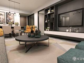 living room, Eden Designs Eden Designs غرفة المعيشة