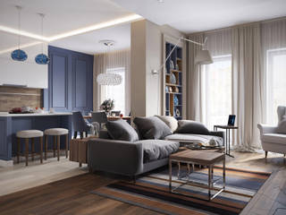 Post Modern Residency , ACOR HOME LIFE SOLUTIONS ACOR HOME LIFE SOLUTIONS Living room
