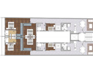 Edificio Departamentos Residencial - Cuauhtemoc, AAVE Diseño y Construcción AAVE Diseño y Construcción Multi-Family house