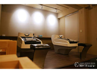 虎尾NO.35髮廊室內裝潢設計, 寬野設計 寬野設計 مساحات تجارية