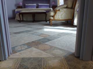 Floors Compositions, ARTE DELL'ABITARE ARTE DELL'ABITARE Mediterranean style walls & floors