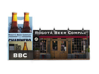 Diseño de stand para Bogota Beer Company., Magrev estudio. Magrev estudio.