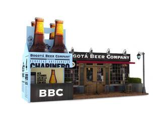 Diseño de stand para Bogota Beer Company., Magrev estudio. Magrev estudio.