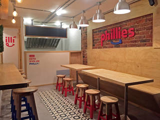 Phillies, Gamma Gamma Commercial spaces Wood