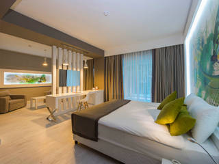Ring Hotel Beldibi/Antalya, Kalya İç Mimarlık \ Kalya Interıor Desıgn Kalya İç Mimarlık \ Kalya Interıor Desıgn Commercial spaces Wood Green
