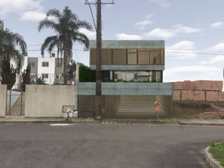 ATELIER ABERTO | Casa Chassot, Atelier Aberto Arquitetura Atelier Aberto Arquitetura Detached home Concrete