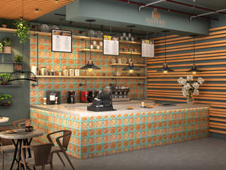 Cafe Coffee, AreaPlanz Design AreaPlanz Design Commercial spaces