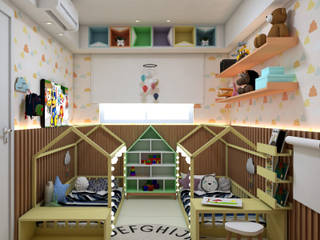 Arquitetura de interiores | Quarto Infantil, ALENCAR Arquitetura | Interiores ALENCAR Arquitetura | Interiores Babyzimmer MDF