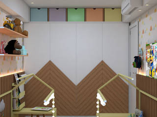 Arquitetura de interiores | Quarto Infantil, ALENCAR Arquitetura | Interiores ALENCAR Arquitetura | Interiores 嬰兒房 MDF