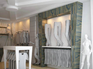 Giyim Mağazası Tasarımı, Kalya İç Mimarlık \ Kalya Interıor Desıgn Kalya İç Mimarlık \ Kalya Interıor Desıgn Espacios comerciales Madera Acabado en madera
