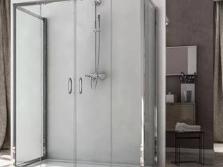 Box Doccia 3 lati - Per un bagno confortevole, GiordanoShop GiordanoShop Moderne badkamers Glas